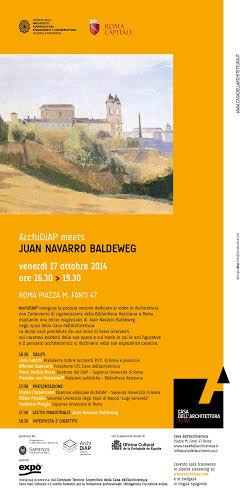 ArchiDiAP meets Juan Navarro Baldeweg